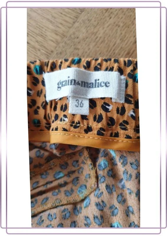 Pantalón ligero de leopardo 36 – photo 3